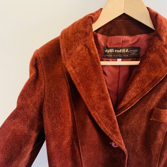 Vintage Suede Blazer Jacket - Picture 4 of 11